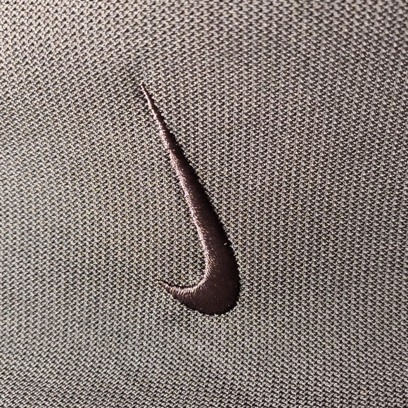 EUC Men's Nike Golf Dri-Fit Short Sleeve Polo Shirt, Size XL, Black Color - Picture 3 of 4